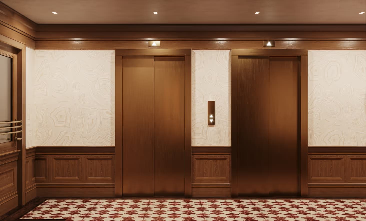 Jefferson Arms Residence iç mekan